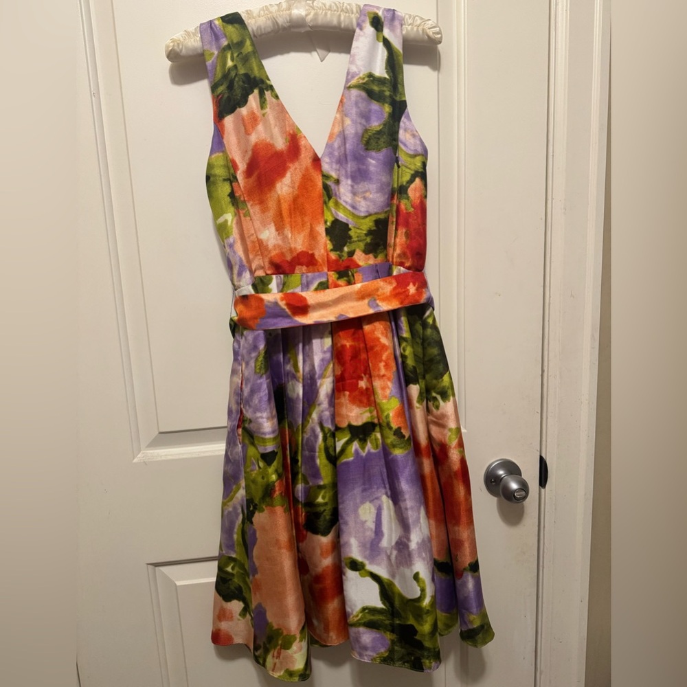 EVA PICONE Floral dress Size 10 - Picture 4 of 12